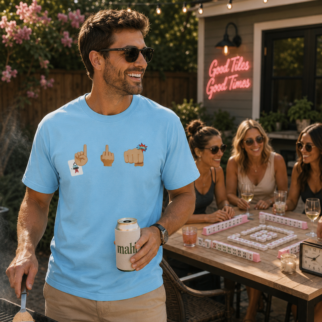 Men's Edgy One Bird Bam Classic Tee